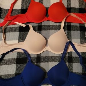 Victoria's secret push up bra bundle 32b-3